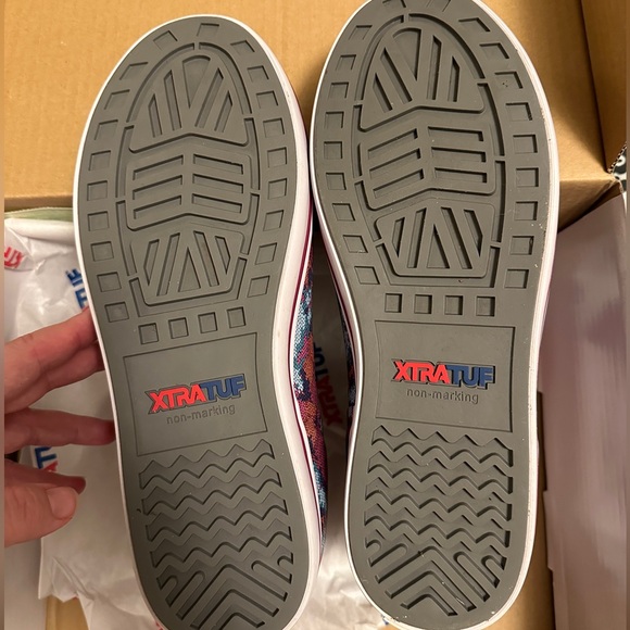 XTRATUF 6” Waterproof Ankle Duck Deck Boots W 10 - NEW - Picture 4 of 6